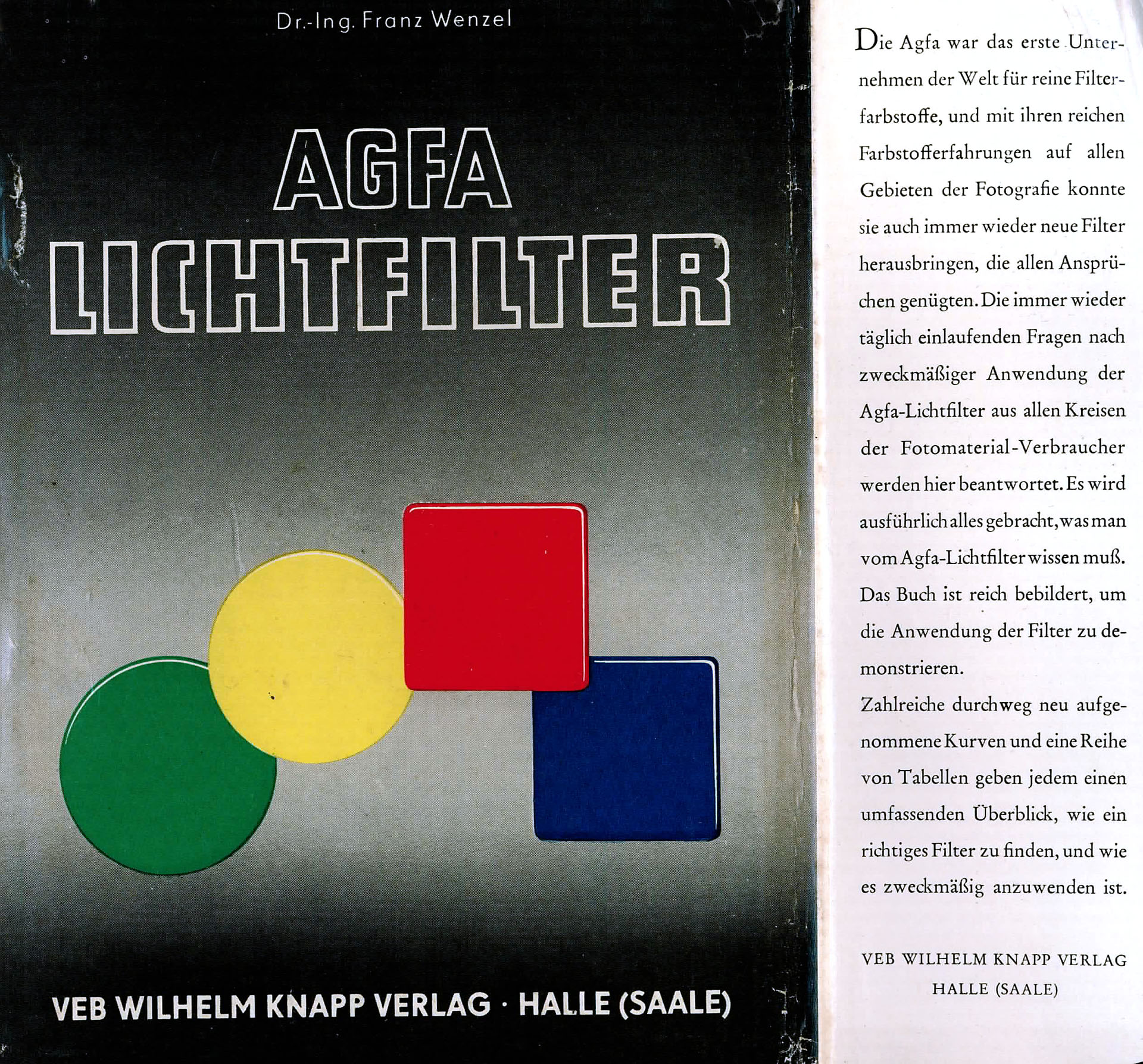AGFA Lichtfilter - Wenzel, Franz